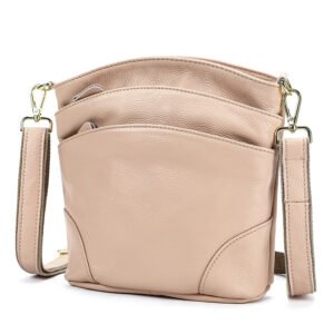 TEMU Best-Selling Cowhide Bucket Bag