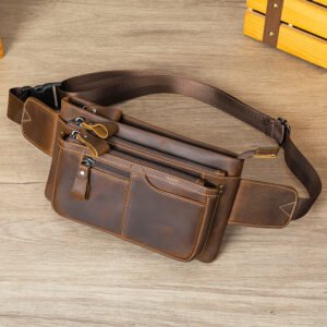 Multi-compartment sports fanny pack