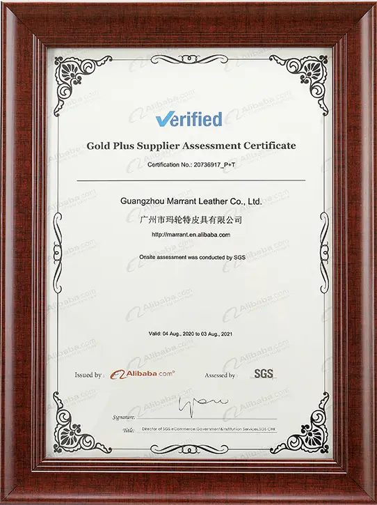 Leather Handbag Export Qualification Certification
