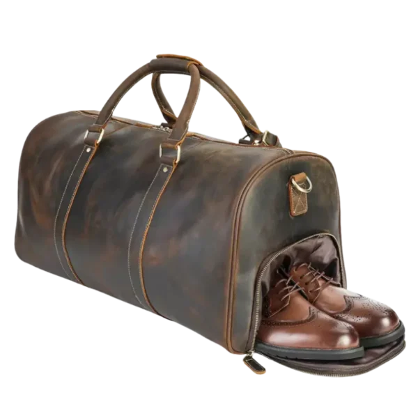 Vintage Crazy Horse Leather Bags We supply high-quality genuine leather business briefcases to global retailers and brands. Elegant appearance, functional design, and flexible wholesale & OEM options.