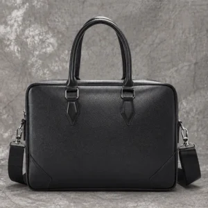 Wholesale Heavy Duty Wear Resistant Black Leather Briefcase Wholesale heavy duty wear resistant black leather briefcase bulk supplier