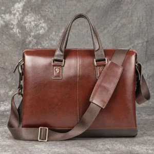 Wholesale Multifunctional Executive Premium Leather Briefcase Wholesale multifunctional executive premium leather briefcase bulk supplier