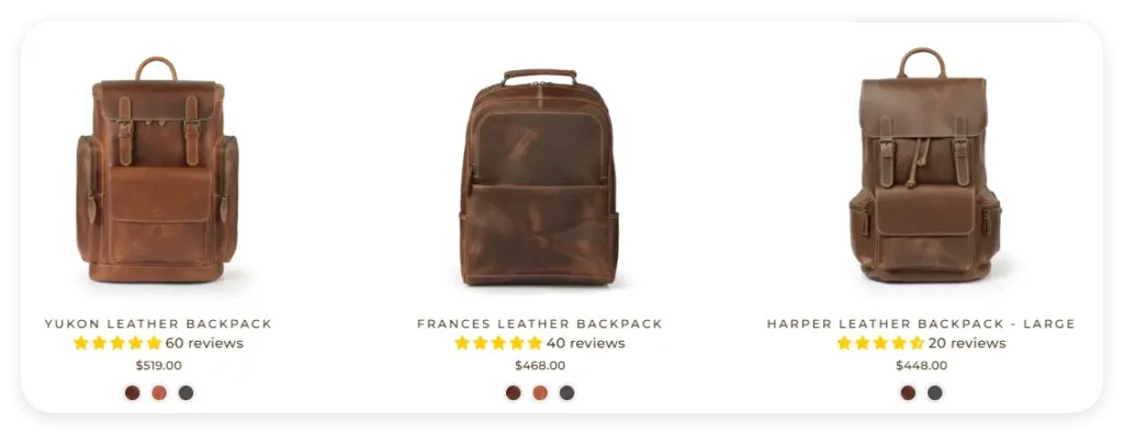 crazy leather bag price
