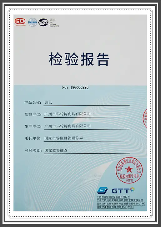 National Supervision Inspection Report