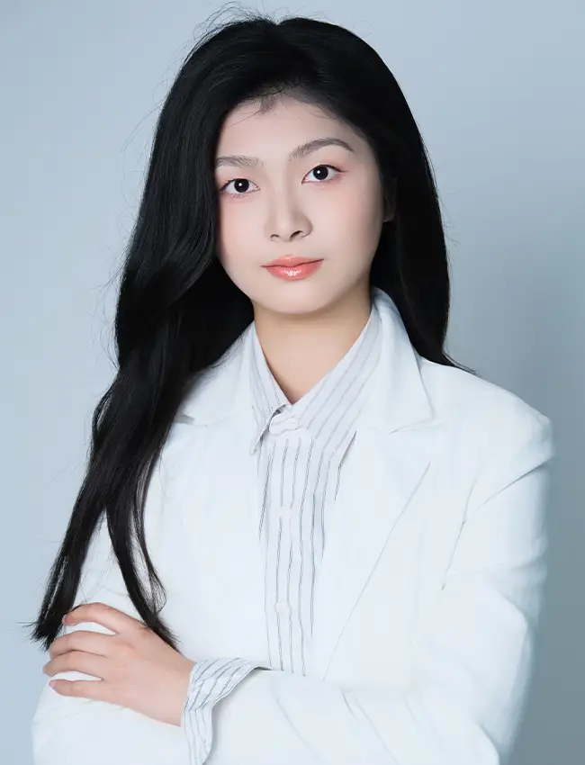 MVABAG customer service team - professional woman in white shirt