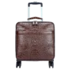 首图 Minimalist Solid Color Genuine Leather Luggage