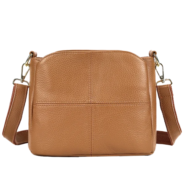 首图 Convertible Leather Backpack Handbag for Women