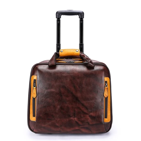 首图白底 Classic Daily All-Match Genuine Leather Luggage