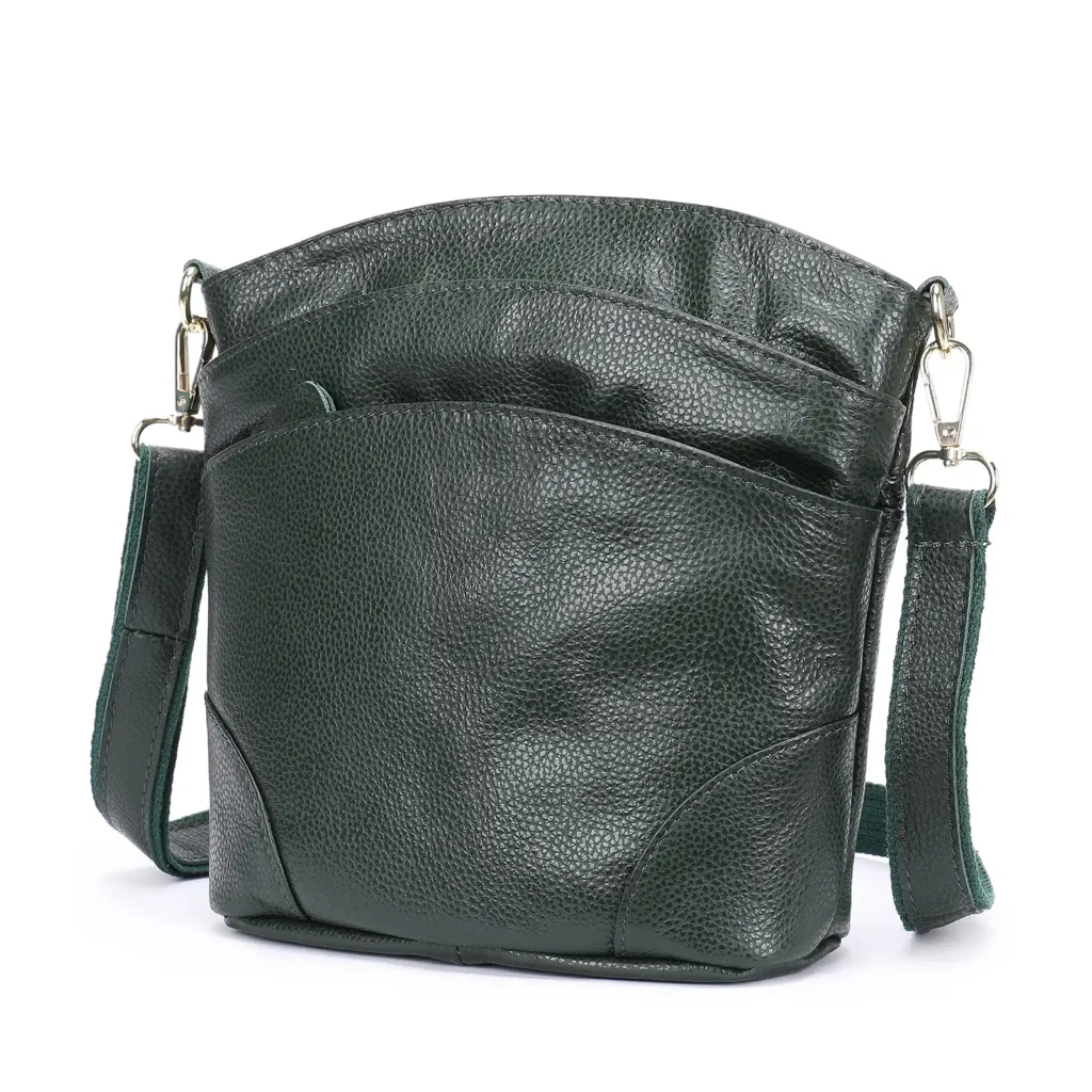 women’s top‑grain cowhide bucket crossbody‑bag‑daily‑shoulder‑bag‑mvabag