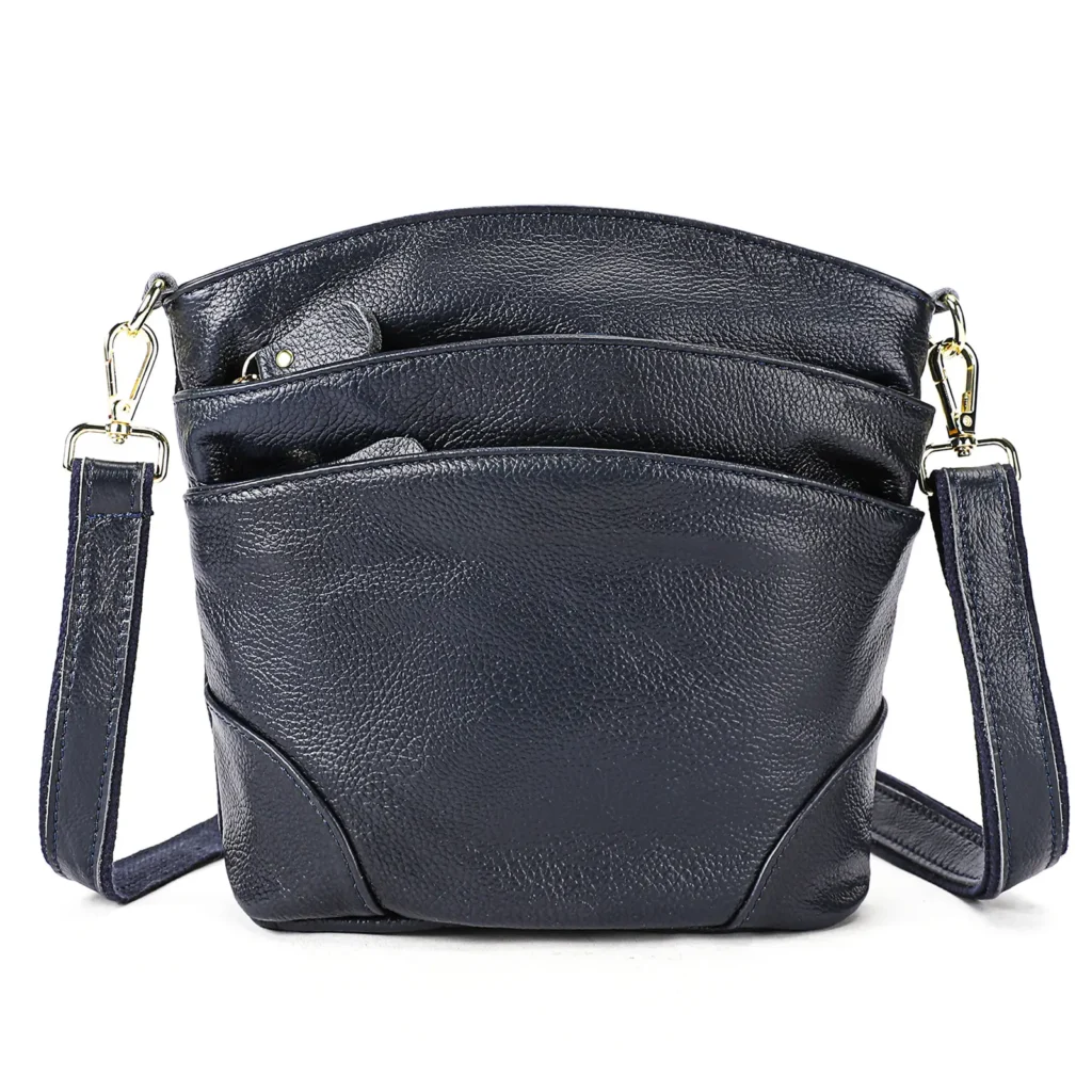 women’s top‑grain cowhide bucket crossbody‑bag‑daily‑shoulder‑bag‑mvabag
