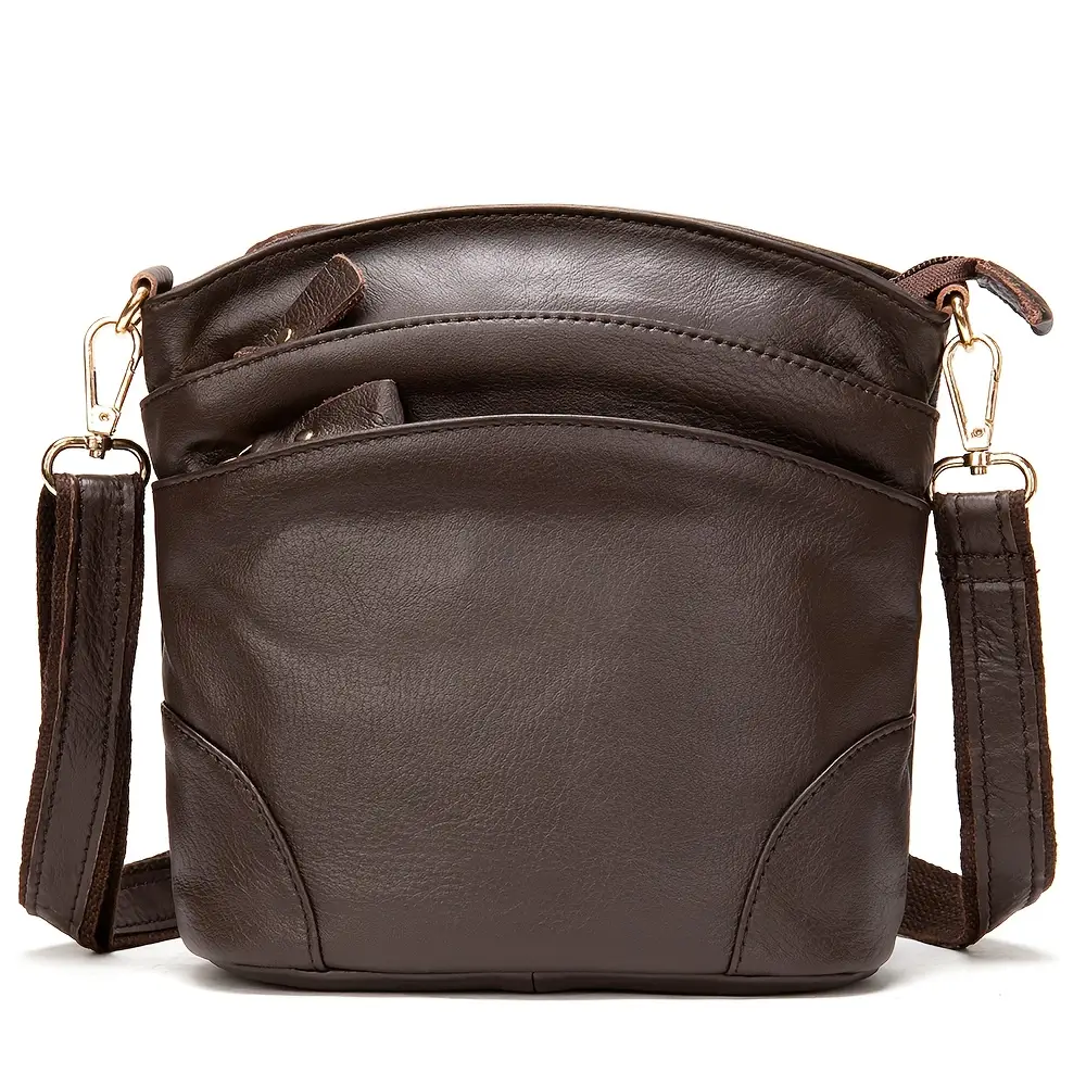 women’s top‑grain cowhide bucket crossbody‑bag‑daily‑shoulder‑bag‑mvabag