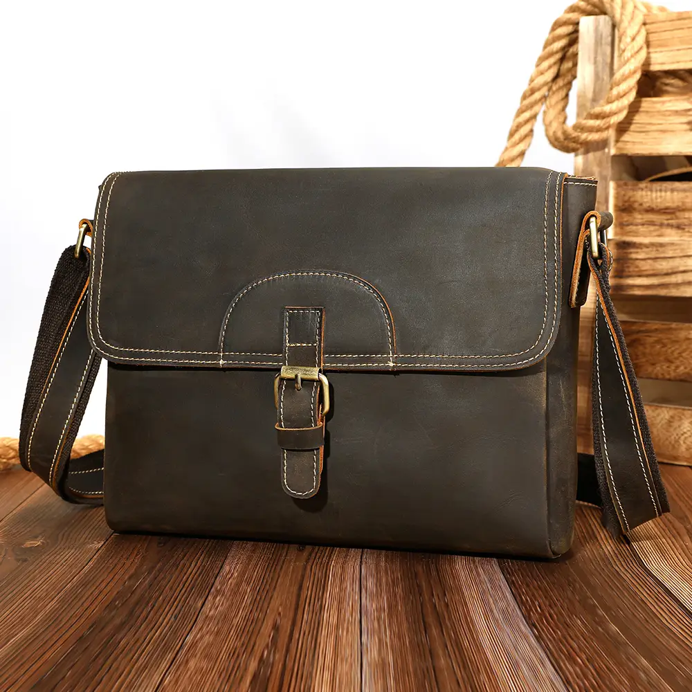 Wholesale Crazy Horse Leather Crossbody BagsAlibaba