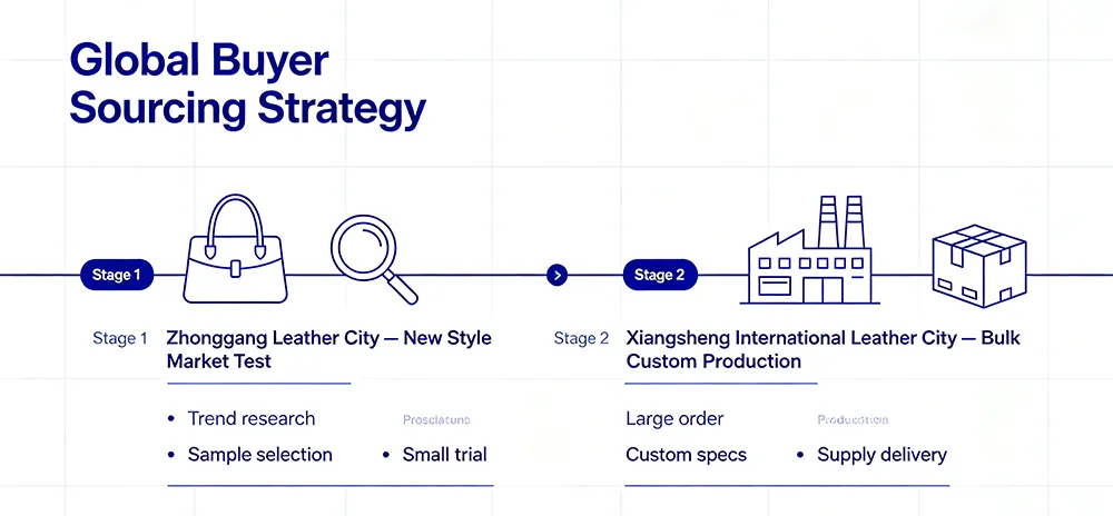 China Leather City sourcing tips