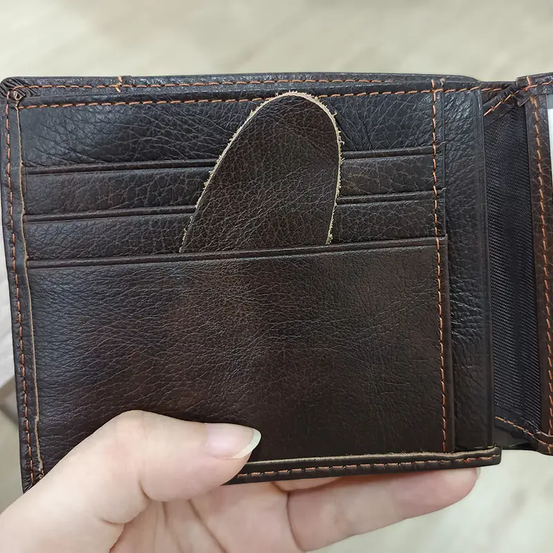 Each of our bags comes with a leather tag.