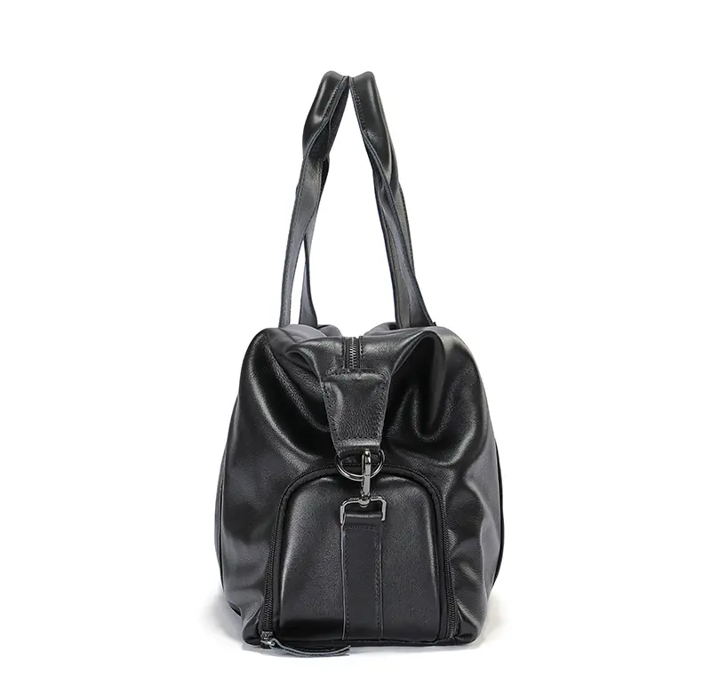 Wholesale Duffle Bags: 2‑Color Premium Genuine Cowhide Back Travel Bags For Bulk Retail - Image 4