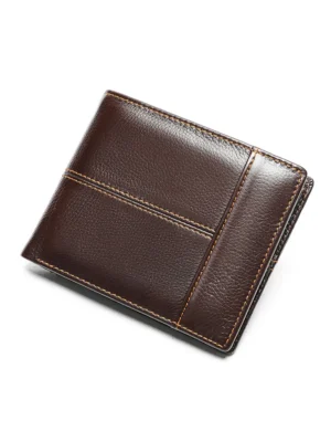 Genuine Leather EDC Wallet, Custom Logo EDC Wallets for Men Wholesale