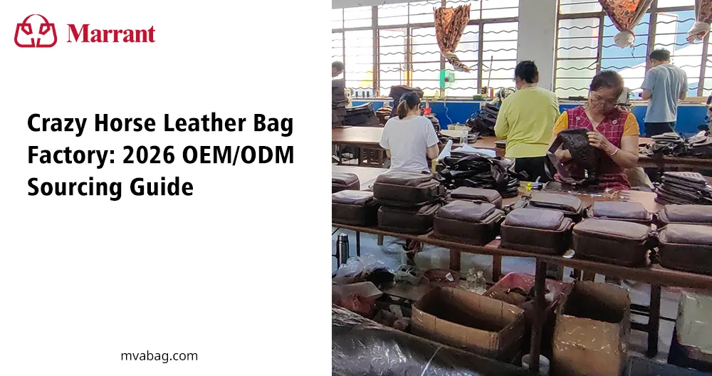 Crazy Horse Leather Bag Factory