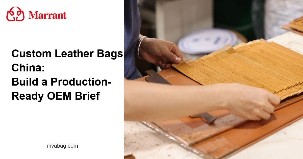 Custom Leather Bags China production-ready OEM brief cover
