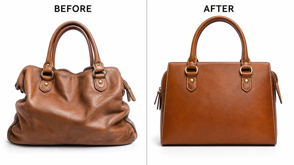 Fix Deformed Genuine Leather Bags