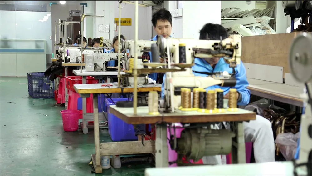 Genuine leather bag bulk supplier China