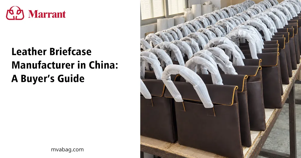 Leather Briefcase Manufacturer in China