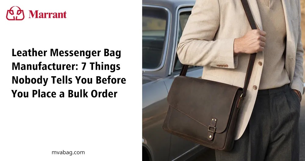 Messenger Bag Manufacturer