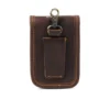 Back view with belt loop and metal snap hook