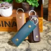Crazy Horse leather key holder PY-017 color options