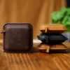 Crazy Horse leather tape measure PC-006 color range for wholesale and private-label programs