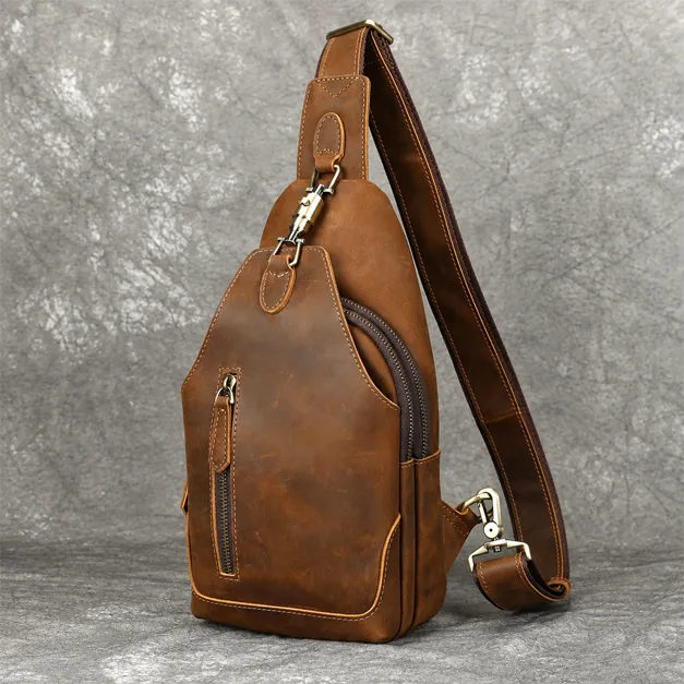 Wholesale Genuine Leather Sling Bags