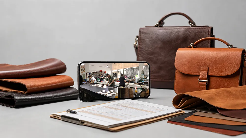 custom leather bag OEM ODM