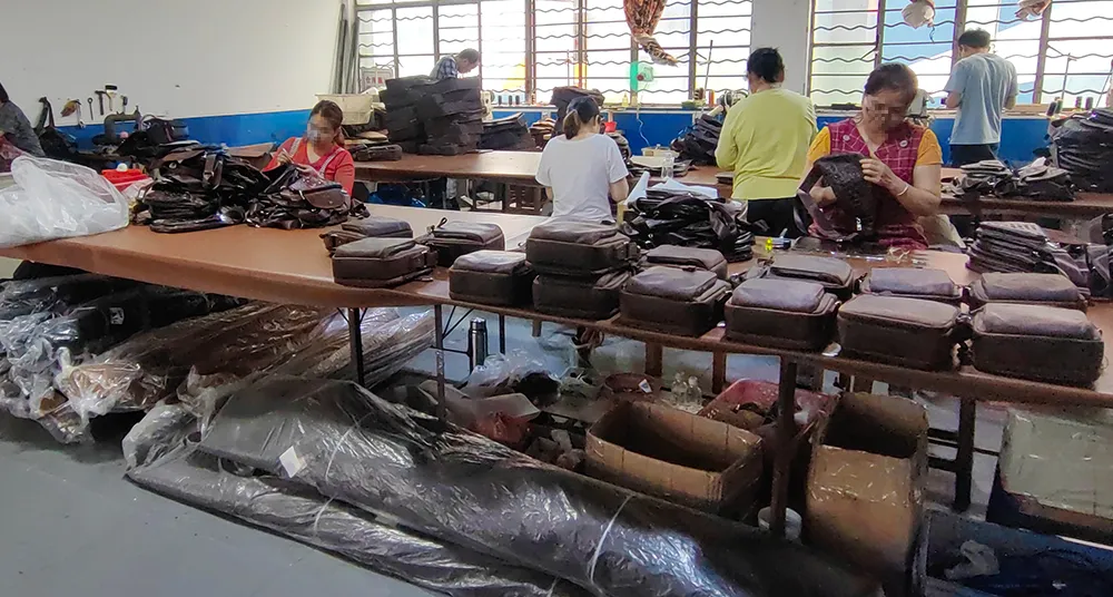 crazy horse leather bag factory