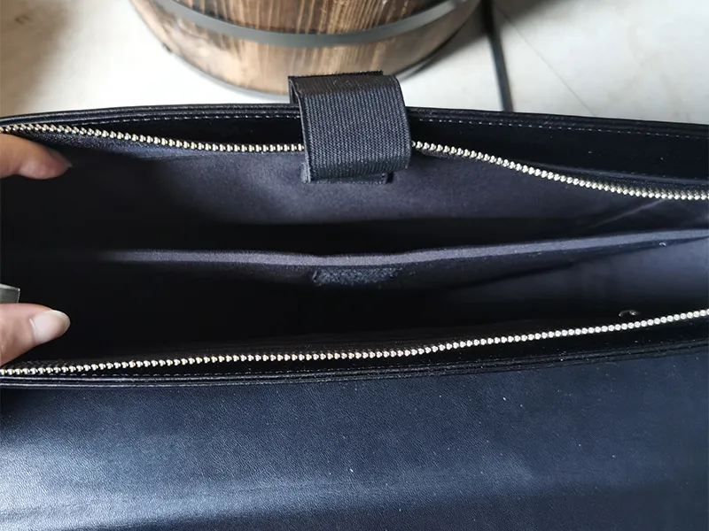 genuine leather briefcase
