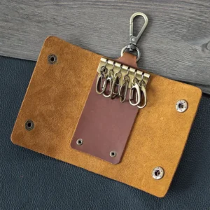 leather key case
