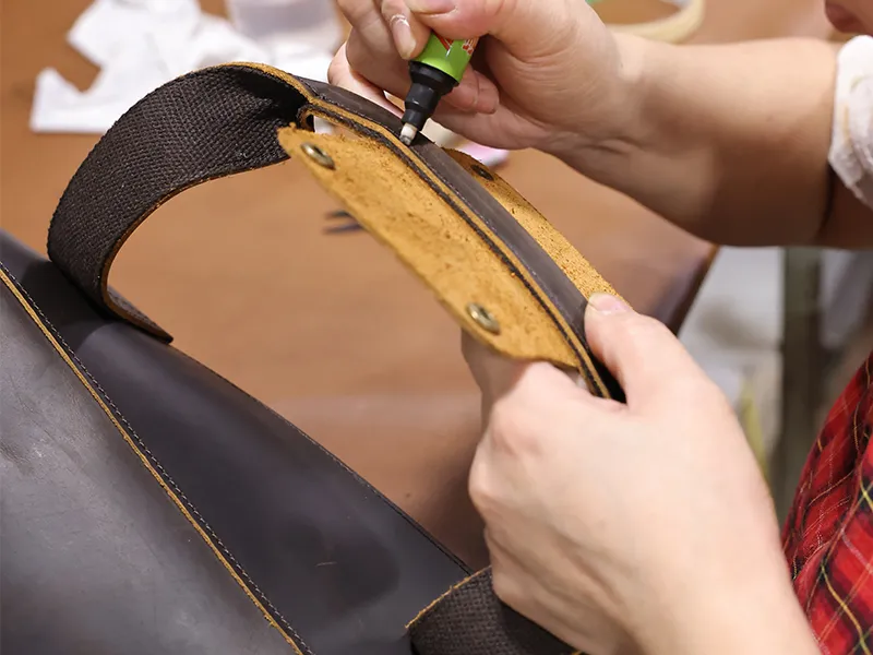 leather travel bag OEM
