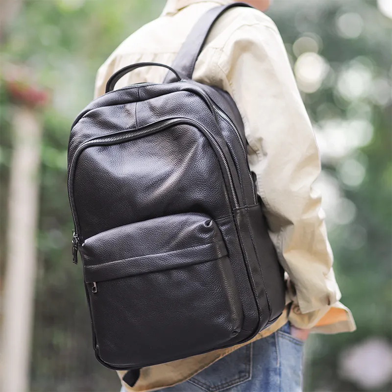 wholesale leather backpack