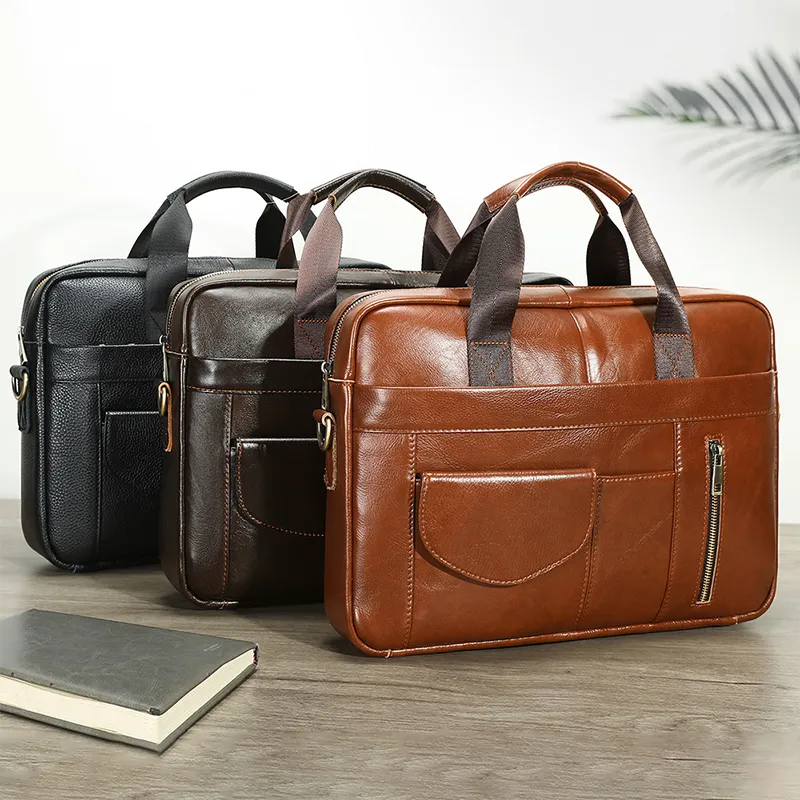 1116 briefcase leather vintage