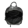 Cowhide laptop backpack 2281 with organized interior pockets