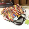 large colorful cowhide hobo bag style 588 with daily essentials