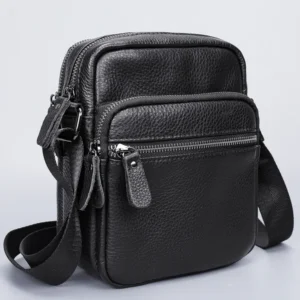 sling bags crossbody bags style 6190 black cowhide bag