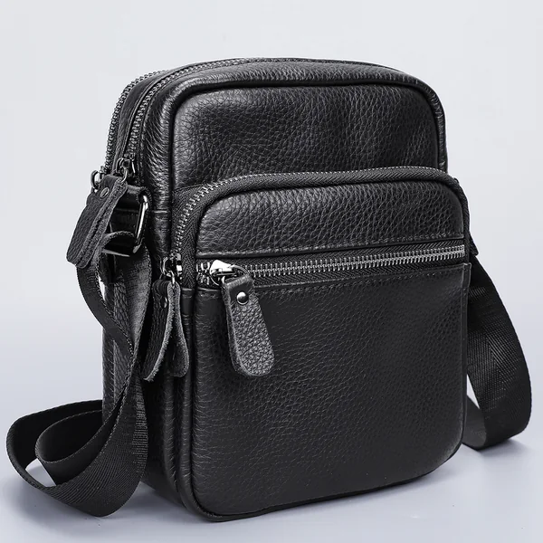 sling bags crossbody bags style 6190 black cowhide bag