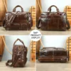 Wholesale briefcase 7289 front back side and bottom views