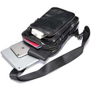 multi-pocket storage of sling bag style 7589
