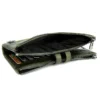 women's clutch wallet style 8560 double-zip compartments