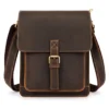 cross body handbags bulk style D6345 in Coffee Crazy Horse leather