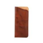 glasses pouch wholesale style Q8085 in Brown cowhide
