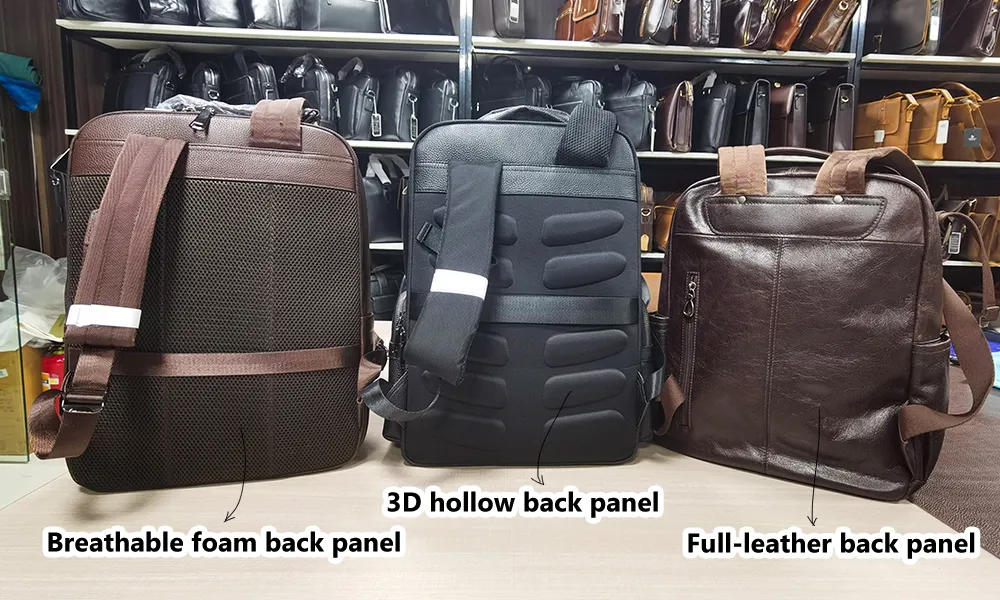 backpack back panel