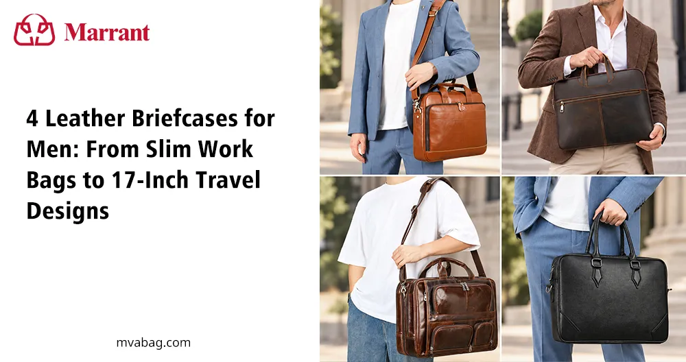 leather briefcases for men