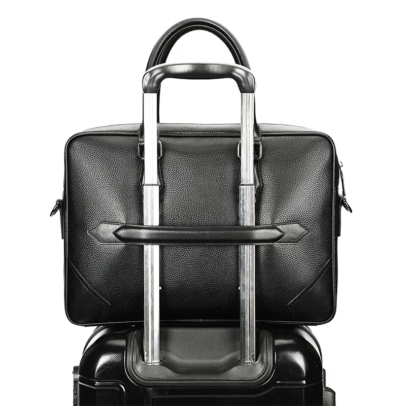 black leather briefcase Attachment Strap