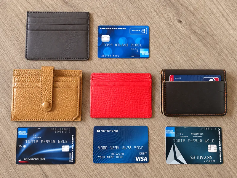 customized card holder for him
